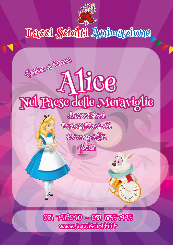 alice nel paese delle meraviglie NAPOLI